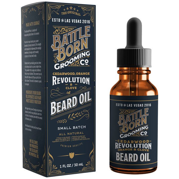 Keep your beard looking sleek and healthy with our all-natural Beard Oil. Infused with nourishing ingredients for a well-groomed look.