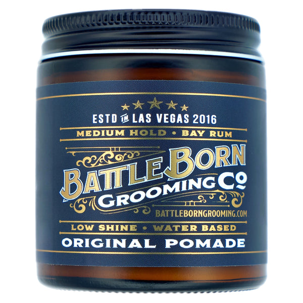 Get the perfect hairstyle with our Original Bay Rum Scented Pomade. Medium hold and low shine for a natural, effortless look.